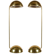 V3167 1970s Barbieri Marianelli Brass Bikini Table Lamps for Tronconi for Two Enlighten