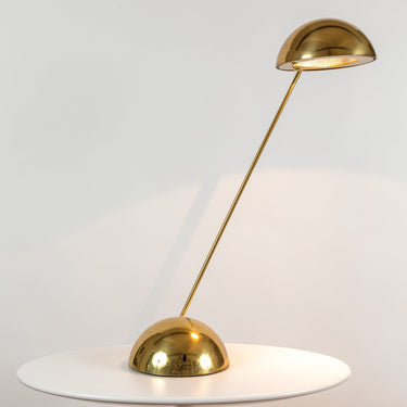 V3167 1970s Barbieri Marianelli Brass Bikini Table Lamps for Tronconi  Two Enlighten