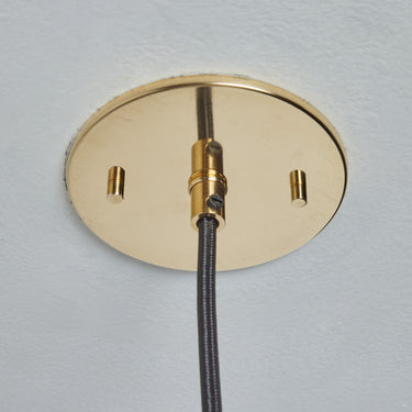 V3312 1950s Stilnovo Sculptural Opaline Glass Pendant for Two Enlighten