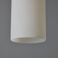 V3394 1950s Stilux Milano Opaline Glass & Brass Pendant Two Enlighten