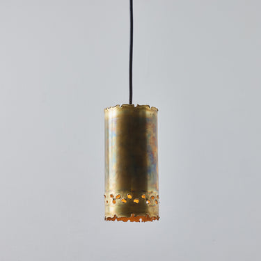 V3387 Holm Sorenson Brutalist Brass Pendants Two Enlighten