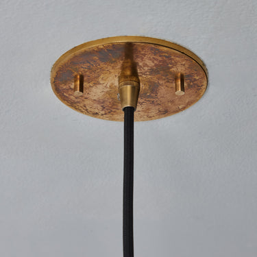 V3387 Holm Sorenson Brutalist Brass Pendants Two Enlighten