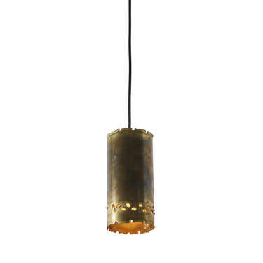 V3387 Holm Sorenson Brutalist Brass Pendants Two Enlighten 