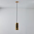 V3387 Holm Sorenson Brutalist Brass Pendants Two Enlighten 