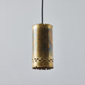 V3387 Holm Sorenson Brutalist Brass Pendants Two Enlighten