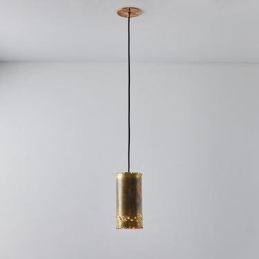 V3387 Holm Sorenson Brutalist Brass Pendants Two Enlighten