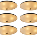 V3537 1950s Stilnovo Opaline Glass & Black Metal Ceiling Lamp 8-up.jpg
