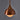 1960s Glass and Copper Pendant Attributed to Stilnovo