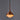 Stilnovo Copper pendant light with a white bulb on a gray background for Two Enlighten