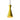 1970s Yellow Metal Diabolo Pendant Lamp Attributed to Stilnovo