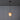 Pendant light with a glass shade on a gray background