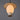 Pendant light with mesh design on a gray background