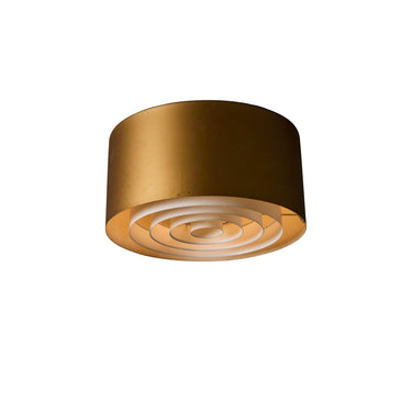 1960s Yki Nummi Model #971-135/25 Brass Flush Mount for Stockmann Orno in the manner of Paavo Tynell