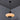 1950s Stilux Opaline Glass and Perforated Metal Pendant Lamp