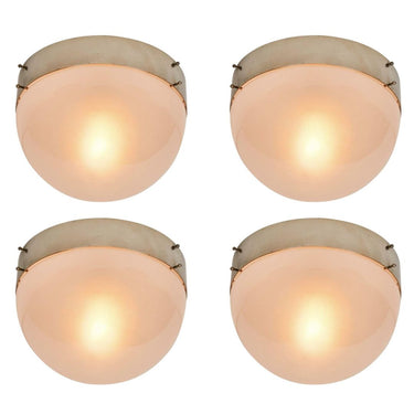 V416 1960s Sergio Mazza 'Demi Clio' Wall or Ceiling Lamp for Two Enlighten