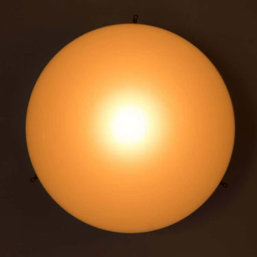 V416 1960s Sergio Mazza 'Demi Clio' Wall or Ceiling Lamp for Two Enlighten