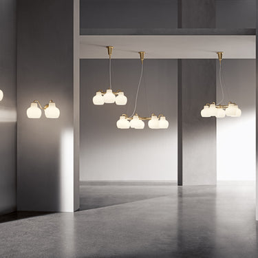 Vilhelm Lauritzen 'VL Ring Crown 1' Pendant for Louis Poulsen Two Enlighten  ring crown collection 