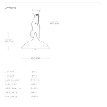 dimensions of A1965 pendant