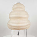 Akari 24N table or floor lamp on a white background unlit