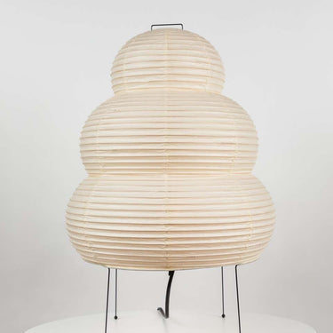 Akari 24N table or floor lamp on a white background unlit