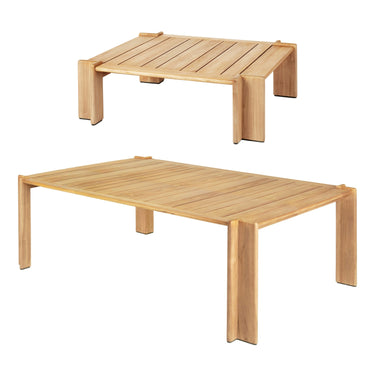 GUBI 'Atmosfera' Collection Teak Dining or Coffee Tables