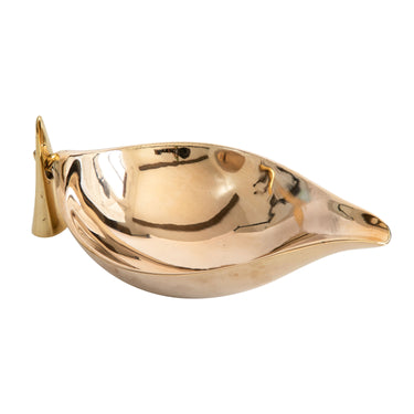 Carl Auböck Model #3514 Brass Bowl Ash tray two enlighten 
