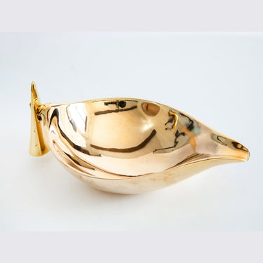 Carl Auböck Model #3514 Brass Bowl Ash tray two enlighten 