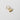 Gold heart-shaped pendant on a light gray background