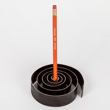 Carl Auböck Model #7259 'Spiral' Brass Pen Holder
