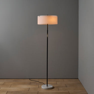 V3418 Rare 1950s Stilux Milano Floor Lamp In The Manner of Tito Agnoli Two Enlighten 1.jpg
