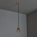 V3405 1960s Helena Tynell Amber Bubble Glass Pendant Lamp for Limburg Two Enlighten 8.jpg