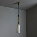 V3391 Large 1950s Stilnovo Opaline Brass and Glass Pendant Lamps Two Enlighten 9.jpg
