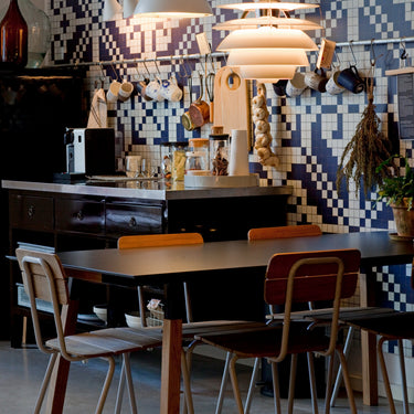 Poul Henningsen 'PH Snowball' Pendant for Louis Poulsen Two Enlighten lifestyle 