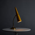 two enlighten stilux yellow conical table lamp 1.jpg