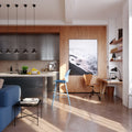 Kaiser Idell 6722-P Fritz Hansen Two Enlighten black 1.jpg
