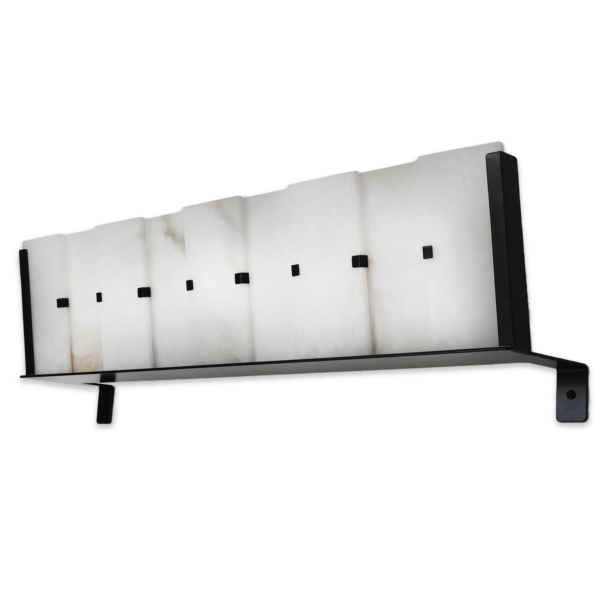 Albaster Ramp 'Ramp' Alabaster Wall Lamp in the Manner of Pierre Chareau – Two Enlighten