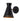 1950s Perforated Black Metal Diabolo Wall Lamp Attributed to Mauri Almari Two Enlighten 1.