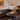 PH 2/1 stem fitting chandelier in situ living room 