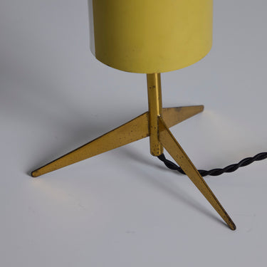 V3399 1950s Brass & Perspex Tripod Table Lamp by Stilux Milano Two Enlighten 20.jpg