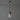 V3411 1950s Stilnovo Glass & Brass Cylindrical Pendant with Original Yellow Label Two Enli