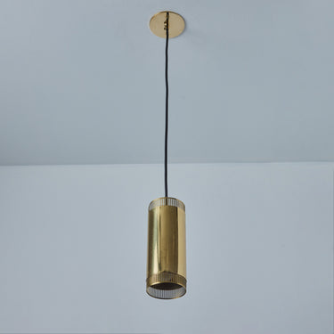 Brass Cylindrical Pendants Attributed to Mauri Almari for Idman two enlighten 15.jpg