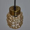 V3405 1960s Helena Tynell Amber Bubble Glass Pendant Lamp for Limburg Two Enlighten 7.jpg