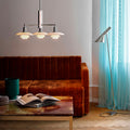 PH 2/1 stem fitting chandelier POul Henningsen Louis Poulsen Two enlighten living room 