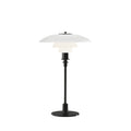 Poul Henningsen 'PH 3/2' Opal Glass Table Lamp for Louis Poulsen Two Enlighten black packshot