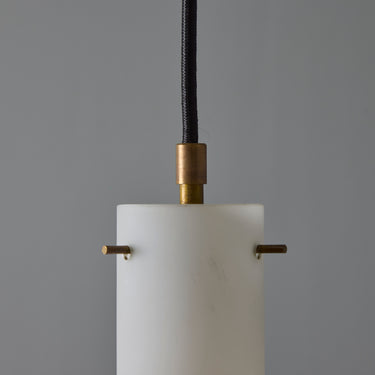 V3394 1950s Stilux Milano Opaline Glass & Brass Pendant Two Enlighten 8.jpg