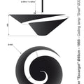 Serge Mouille Snail Ceiling Lamp Two Enlighten 1.jpg