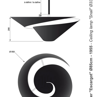 Serge Mouille Snail Ceiling Lamp Two Enlighten 1.jpg