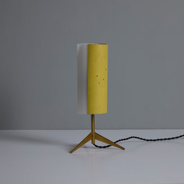 V3399 1950s Brass & Perspex Tripod Table Lamp by Stilux Milano Two Enlighten 11.jpg