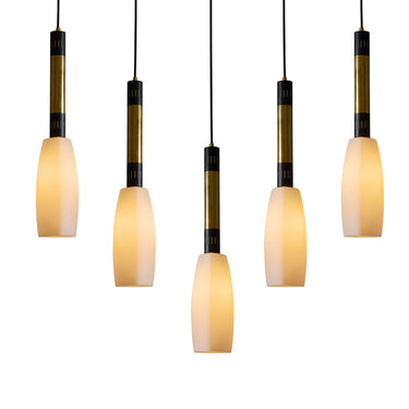 V3391 Large 1950s Stilnovo Opaline Brass and Glass Pendant Lamps Two Enlighten 2b.jpg