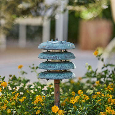 Two Enlighten Gibson Bollard Verdigris 1.jpg